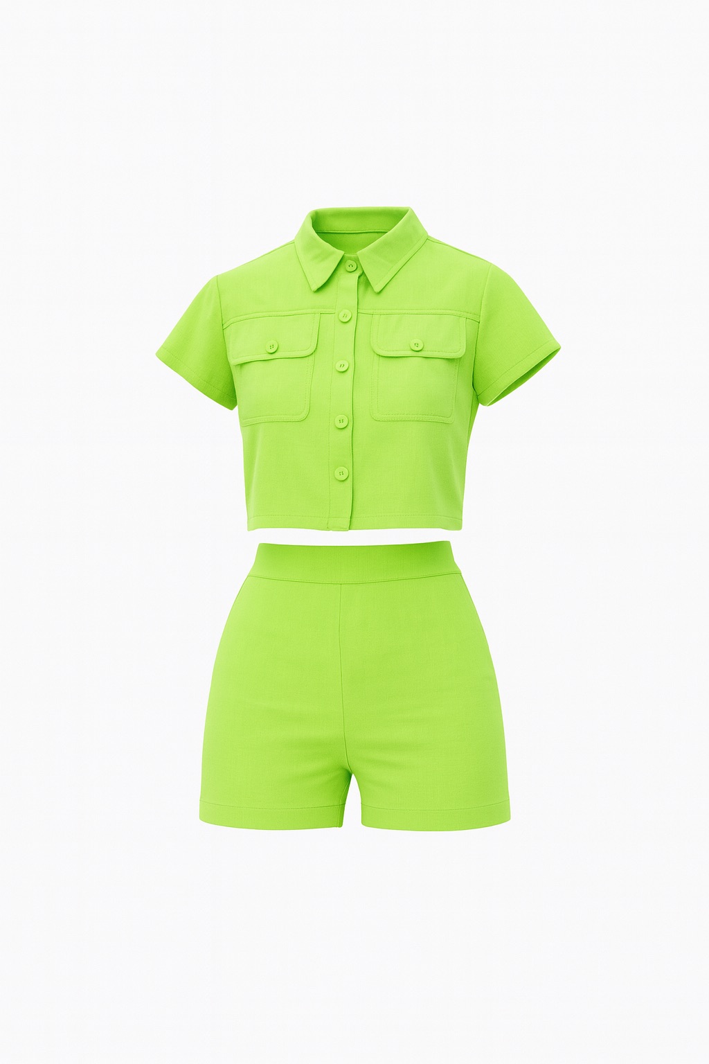 Conjunto Lime-Verde Destacado